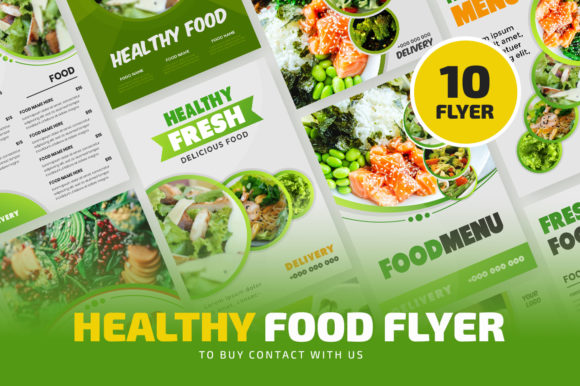 Food Flyer Bundle: Your All-in-One Design Toolkit