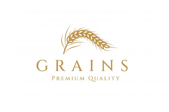 Luxury Golden Grain Wheat Logo Design: A Premium Asset