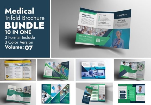 Modern Medical Trifold Brochure: Design Guide