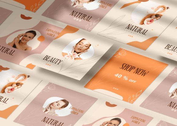 Social Media Template-Cosmetics-039-22: Elevate Your Brand