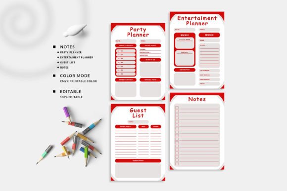 Streamline Your Celebrations with This Editable Party Planner