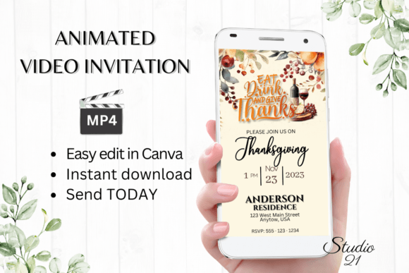 Stress-Free Hosting: The Digital Thanksgiving Invitation Guide